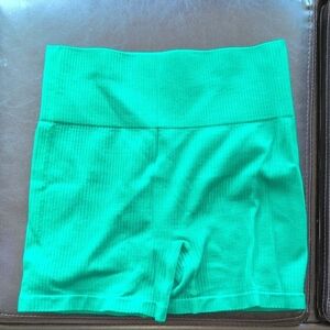 Women's Zyia Green Stretch Shorts